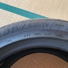 ラジアルタイヤ　Good Year EAGLE 275/45r19 バリ山　2本セットの画像