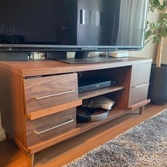 【お譲りします】テレビ台　ブラウン
