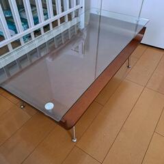 リセノインテリア　ガラステーブル