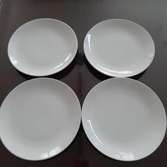 白い皿　21cm