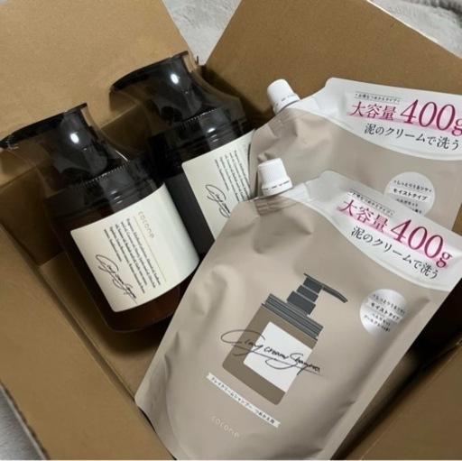 【値下げ】cocone クレイクリームシャンプー＆ヘアオイル