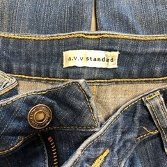 a.v.v スタンダード ジーンズ　レディースの画像