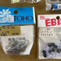 ビーズアクセサリー⑦の画像
