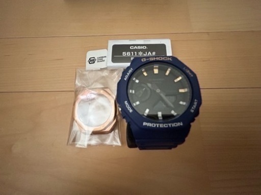 フルセット GA2100  Gショック　カシオーク　ステンレス ベゼルケース【新品未使用】 G-shock  Ga2100-2AJF 