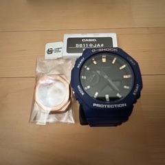 フルセット GA2100  Gショック　カシオーク　ステンレス ベゼルケース【新品未使用】 G-shock  Ga2100-2AJF  カシオーク 工房オリジナルスペシャルカラーダイヤル 
時計の画像