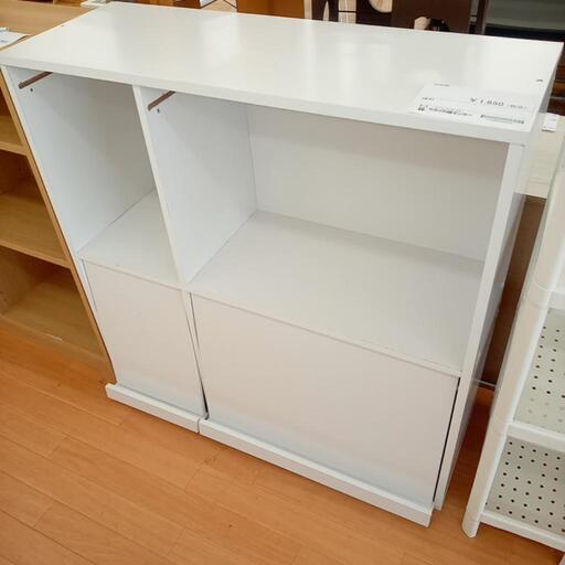 ★ジモティ割あり★ 収納棚　ホワイト　クリーニング済　YJ2405