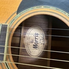 Morris アコースティックギターW-40  中古の画像