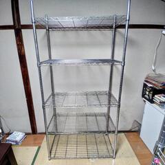 【京都配達可】メタルラック01 大 スチールラック 棚 シェルフ