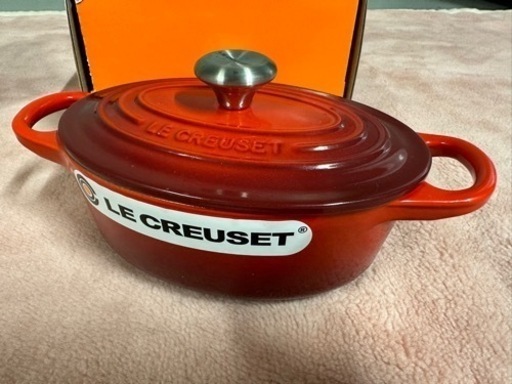 LE CREUSET 　ルクルーゼココット17cmチェリーレッド