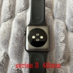 受渡し決定　　アップルウォッチ　series3 42mmの画像