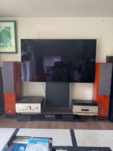 千歳市/恵庭市 近郊配送/引取限定 現状品 SHARP/シャープ スピーカー