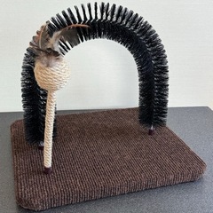 美品 猫のおもちゃ 毛づくろいブラシ ドギーマンの画像