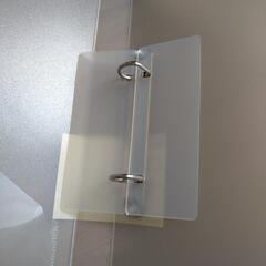 無印良品　2穴式ファイルの画像