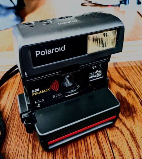 POLAROID 636 POLATALK ポラロイド 636ポラーク　取扱説明書付