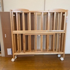 カトージ　ミニベッド　折りたたみII 固綿敷布団つきの画像