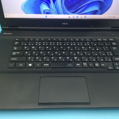 🐱【超美品】ノートパソコン【NEC】 コア5・8世代搭載 高速SSD「Win11・Office2021」管理No20の画像