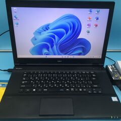 【超美品】ノートパソコン【NEC】 コア5・8世代搭載 高速SS...