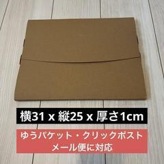 【段ボール・100個セット】A4薄型　ゆうパケット・クリックポス...