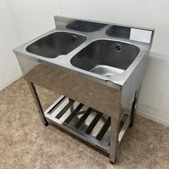 アズマ azuma 業務用 ステンレス 2槽シンク流し台 厨房 飲食店