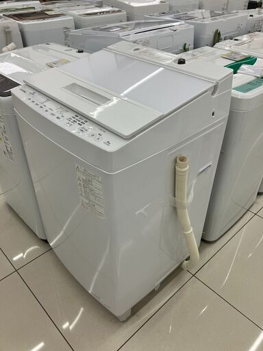 TOSHIBA8kg洗濯機ウルトラファインバブル2020年製