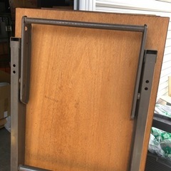 3本あります！長テーブル 折りたたみ　足長 1800×450×7...