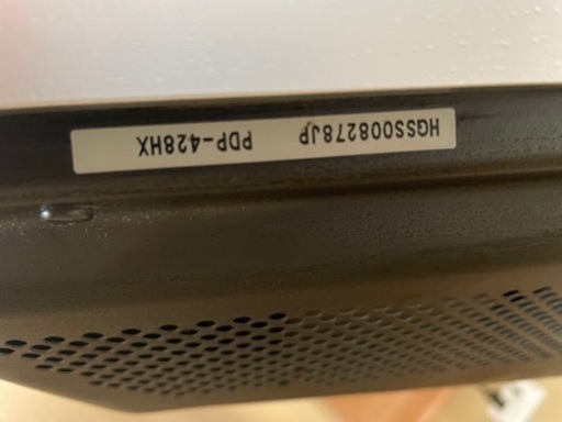 希少プラズマテレビ　PDP-428HX