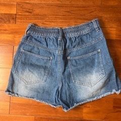デニムショーパン Sサイズの画像