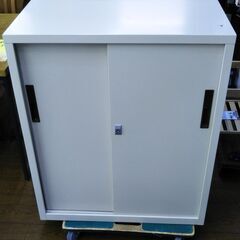 6-86 キャビネット 引き戸書庫 鍵なし【引取限定・現状渡し】...