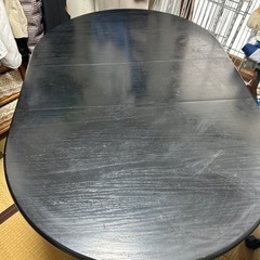 【お譲り予定先決定】
折りたたみダイニングテーブルの画像