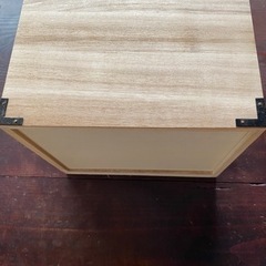 家具 収納家具 桐箱 小引き出し 二つ引出しの画像