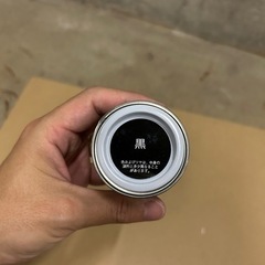 新品★未開封　アサヒペン 塗料 ペンキ  黒 油性 サビの上からそのまま塗れるの画像