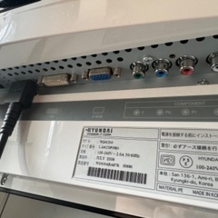 ヒュンダイのモニターお譲りしますの画像