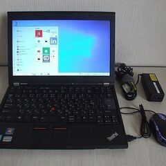 高速SSD240GB搭載　12.5型液晶　第二世代 Core i...
