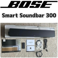 お引き取りは1000円引き！地域限定・お届け無料！ Bose Smart Soundbar 300 ボーズ スマートサウンドバー 黒　　　