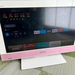 SONY 22型　テレビ　ジャンク品の画像