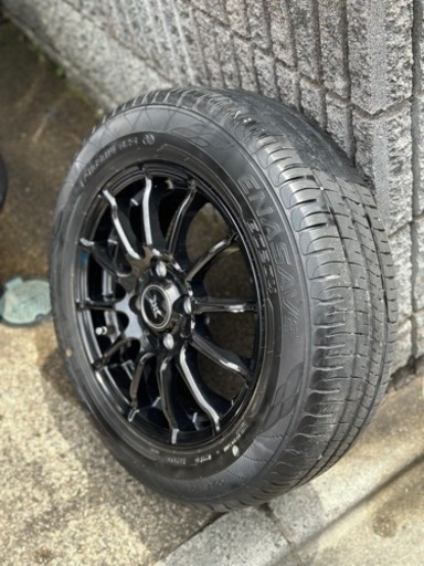 タイヤホイールセット　14インチ　175/65R14 　フィットなどに　タイヤ　ホイール　セット　４本
