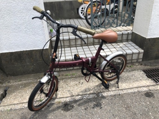 折りたたみ自転車を売ります 折りたたみ自転車 20インチ シマノ6段変速ギア 折畳み 自転車