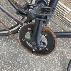お話中　ピストバイク　固定ギア　自転車の画像