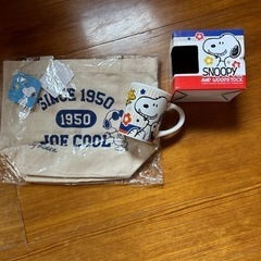 マグカップ　ミニバッグ　スヌーピー
