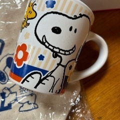 マグカップ　ミニバッグ　スヌーピーの画像