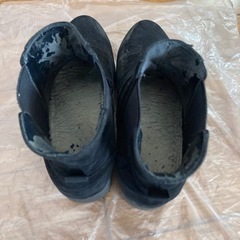 Bershka　スエード　ショートブーツ　ブラック　38の画像