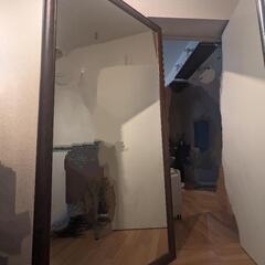 家具 ミラー/鏡　大型　W90xH180の画像