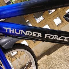 《お話中》自転車マウンテンバイクの画像