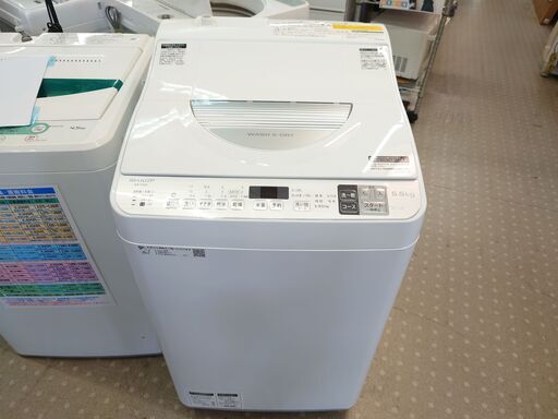 安心の分解洗浄済シャープ 5.5kg洗濯機 ES-TX5D 2020年製 保証有り【愛千142】