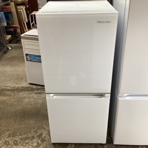 万代店　HR-G13B-W ２０２１年製　Hisence 134L ノンフロン 家電 キッチン家電 冷蔵庫