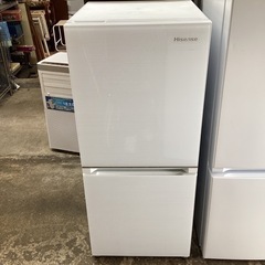 万代店　HR-G13B-W ２０２１年製　Hisence 134L ノンフロン 家電 キッチン家電 冷蔵庫