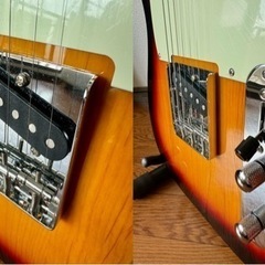 Bacchus バッカス BTE-2-RSM/M 3TS エレキギター　テレキャスタータイプ  弦楽器の画像