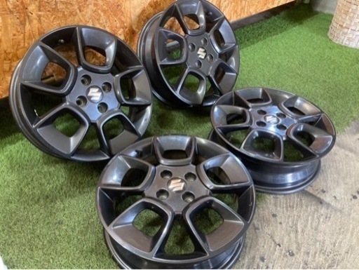 他ご成約クロスビー スズキ純正アルミ‼️16×5J ET40 4H×100???即決割引有り‼️A-11