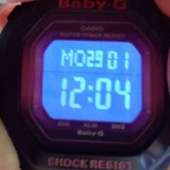 カシオBABY-G BG-5600SA　電池新品4月29日交換済　アラーム音無しの画像