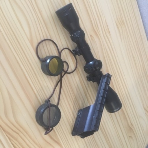 猟銃のスコープ
